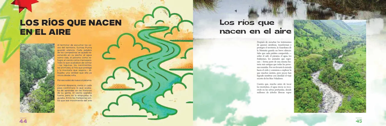 Memorias y caminos del agua · Susurros del Páramo